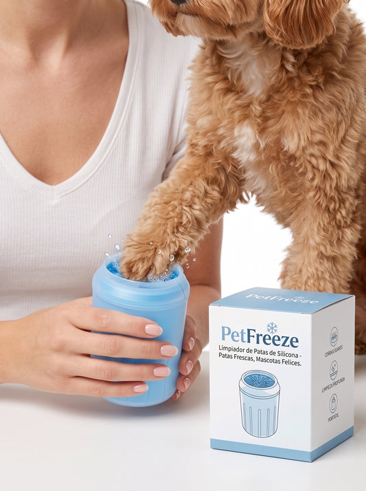 Clean Freeze - Limpiador de Patas de Silicona, Adiós al Barro en Segundos